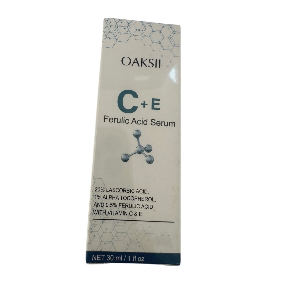 OAKSII Vitamin C+E Ferulic Acid Serum Anti-Aging Antioxidant Skin Care‎ 1 fl oz